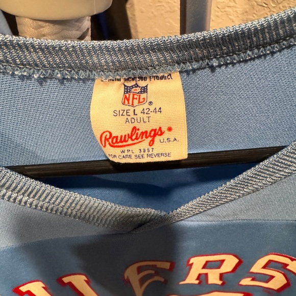 Blue Oilers Men's Shirt - Picture 2 of 3